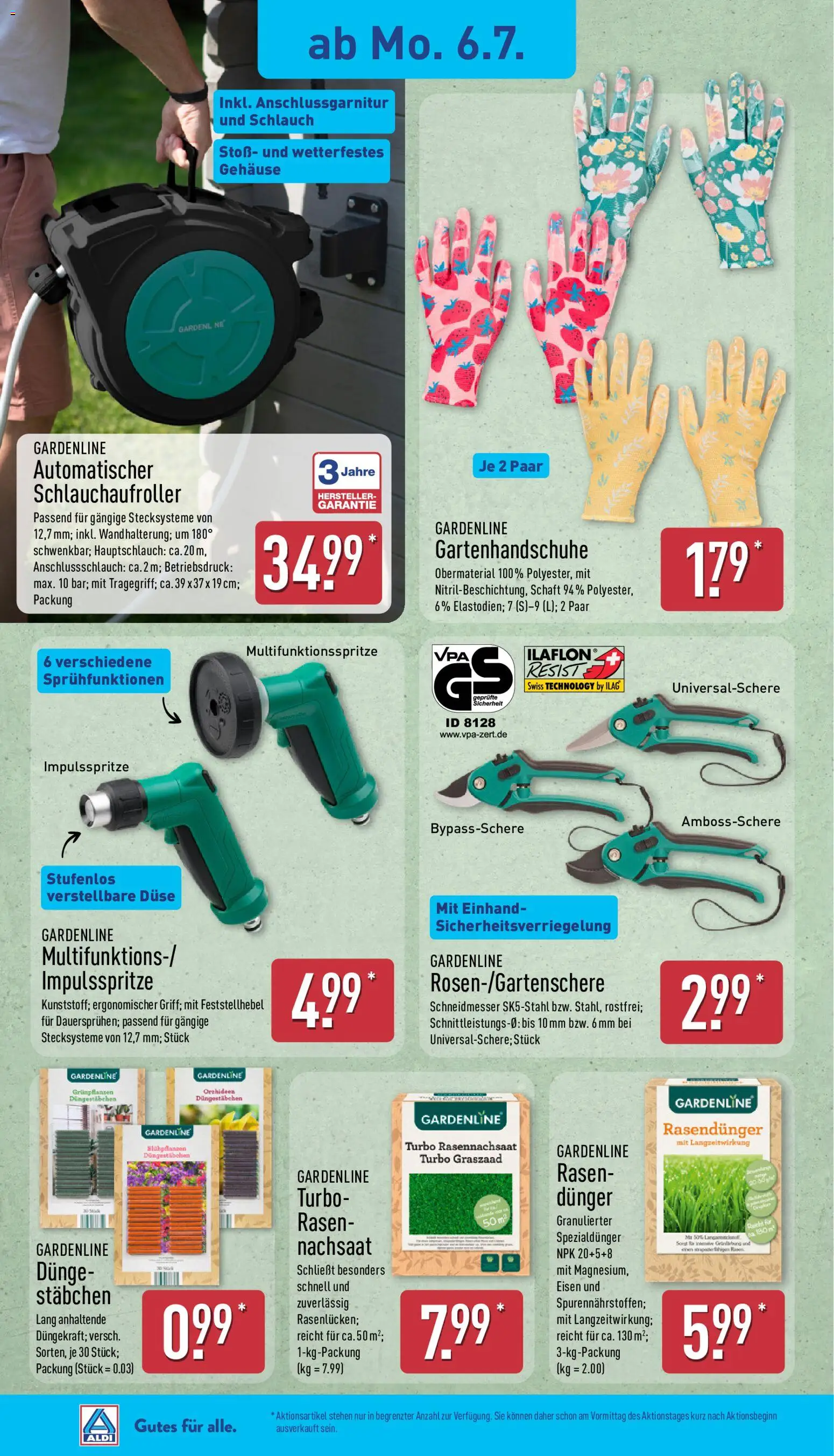 Aldi Prospekt – gültig ab 06.07.2026 | Seite: 16 | Produkte: Hose