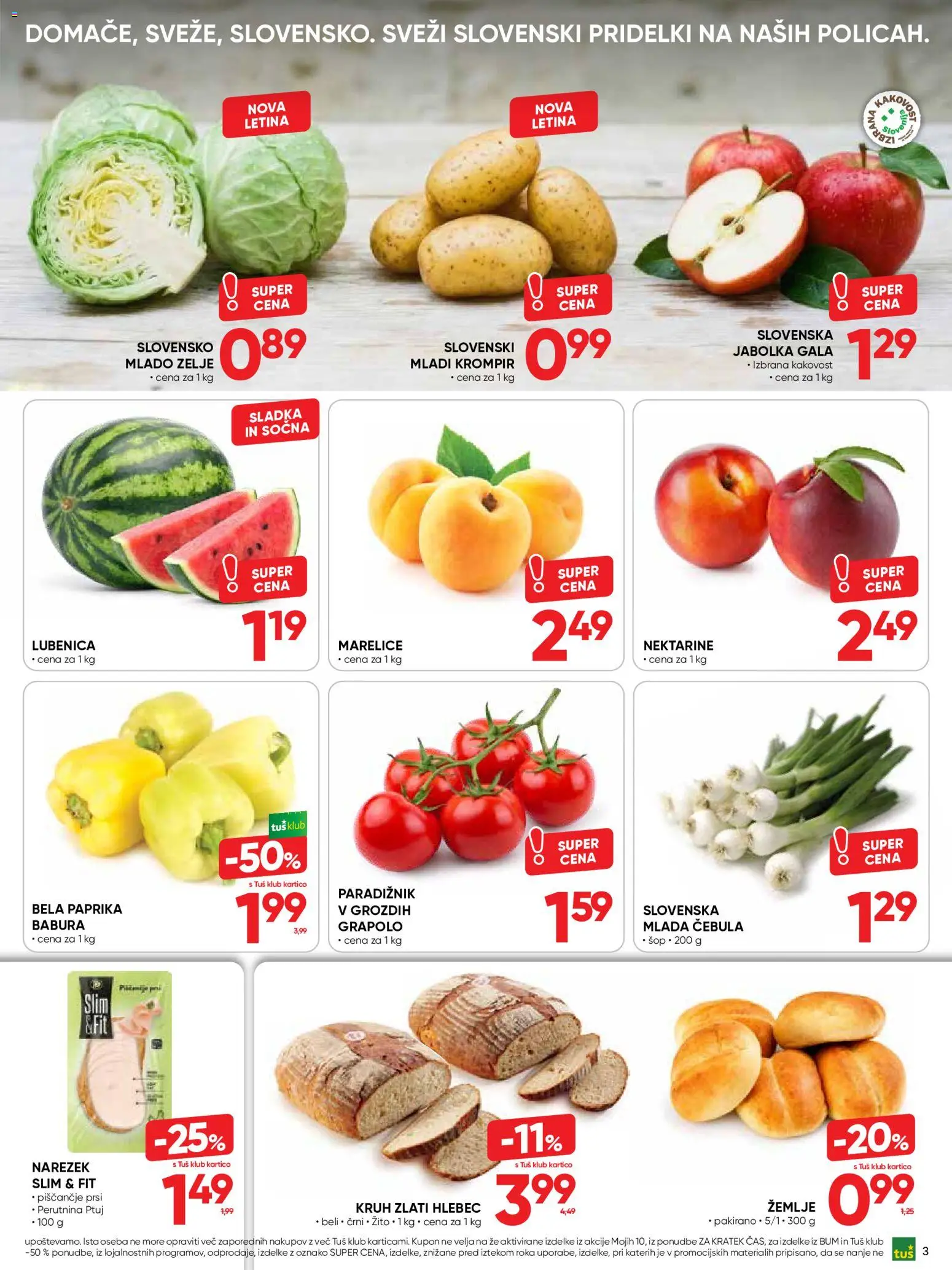 Novi Tuš katalog ponudbe – veljaven od 03.06.2026 | Stran: 3