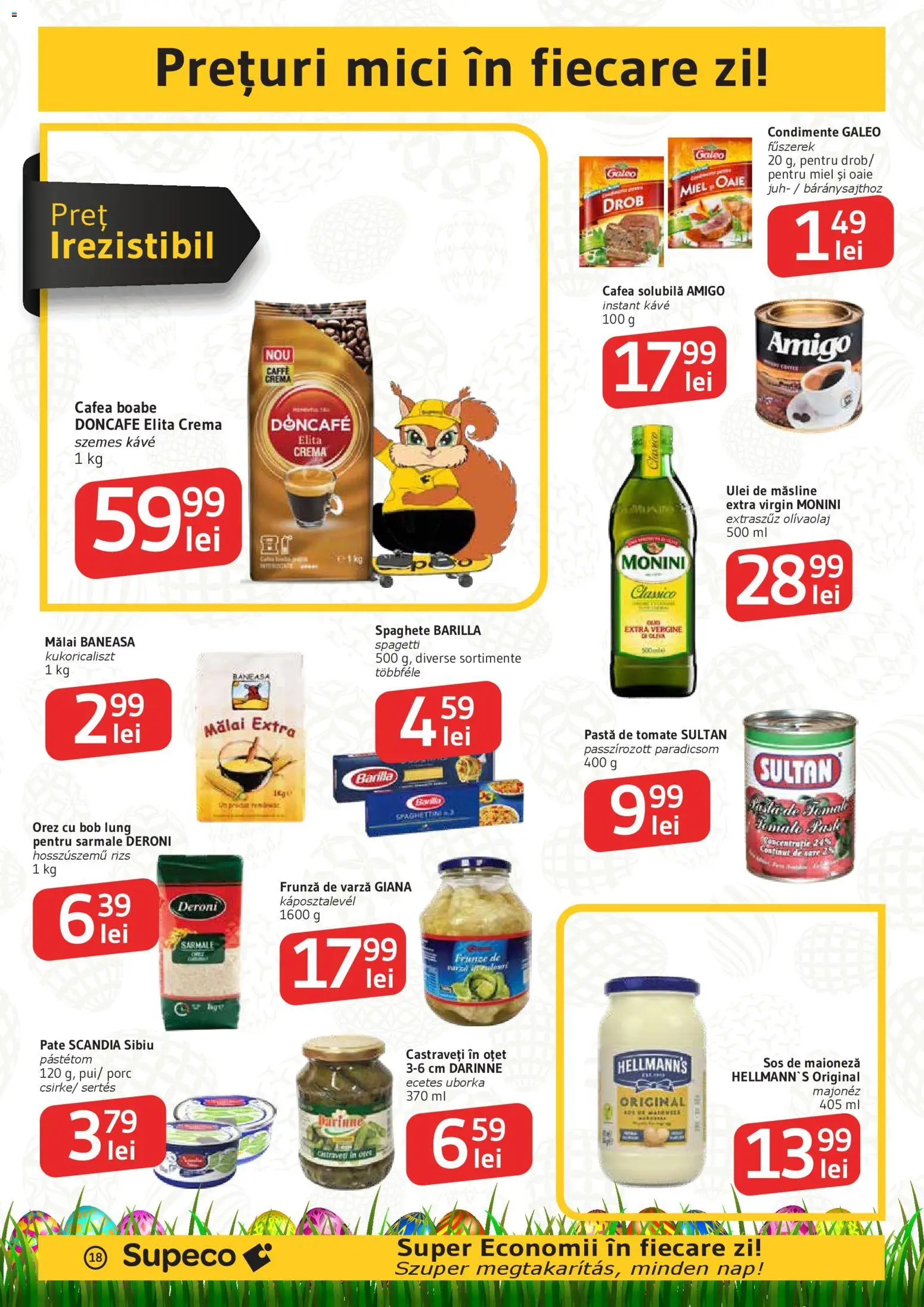 Noul catalog Supeco – valabil de la 02.04.2026 | Pagină: 18 | Produse: Pate, Ulei, Orez, Sos