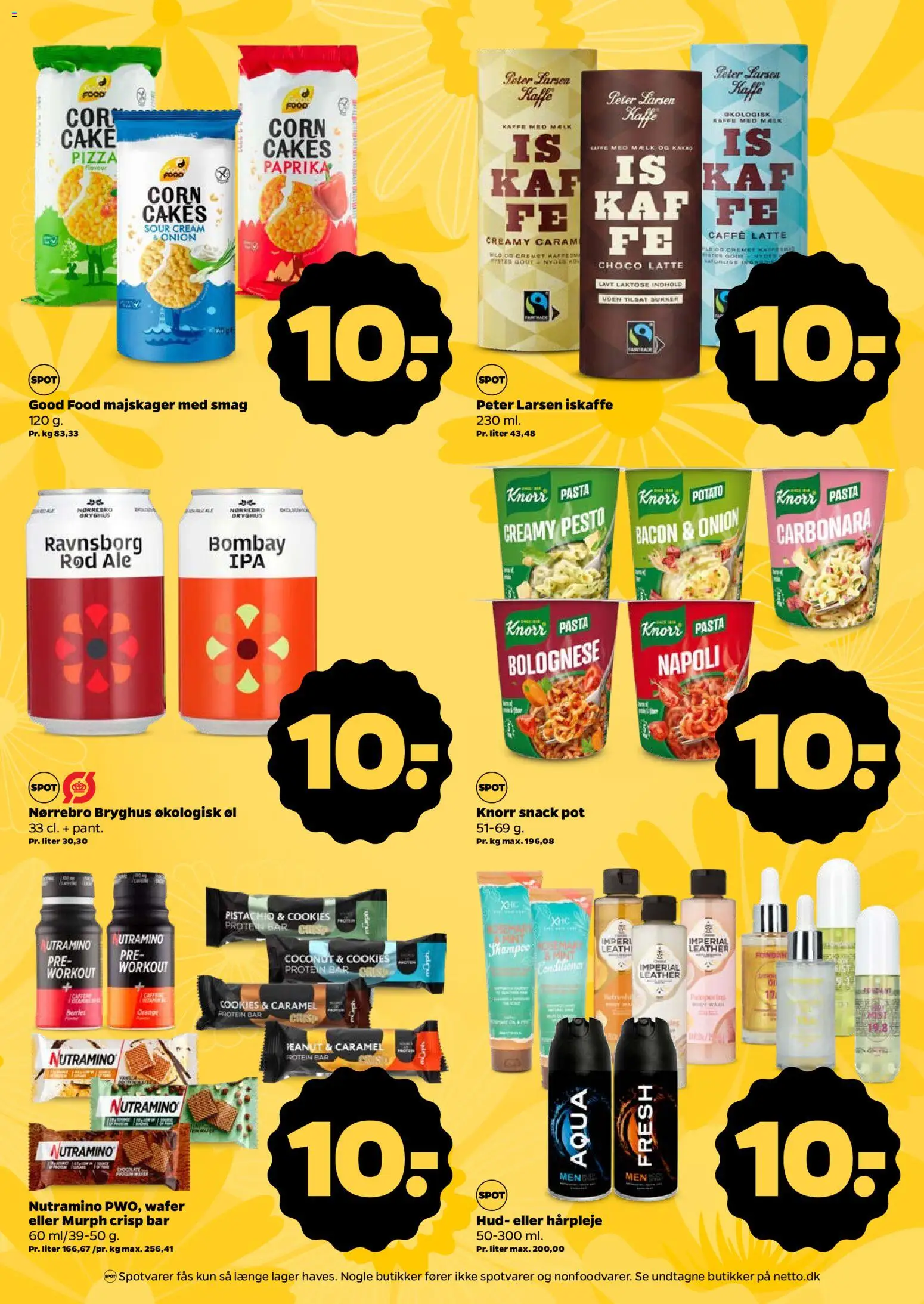 Netto tilbudsavis – gyldig fra 20.06.2026 | Side: 3 | Produkter: Majskager, Bacon, Sukker, Paprika