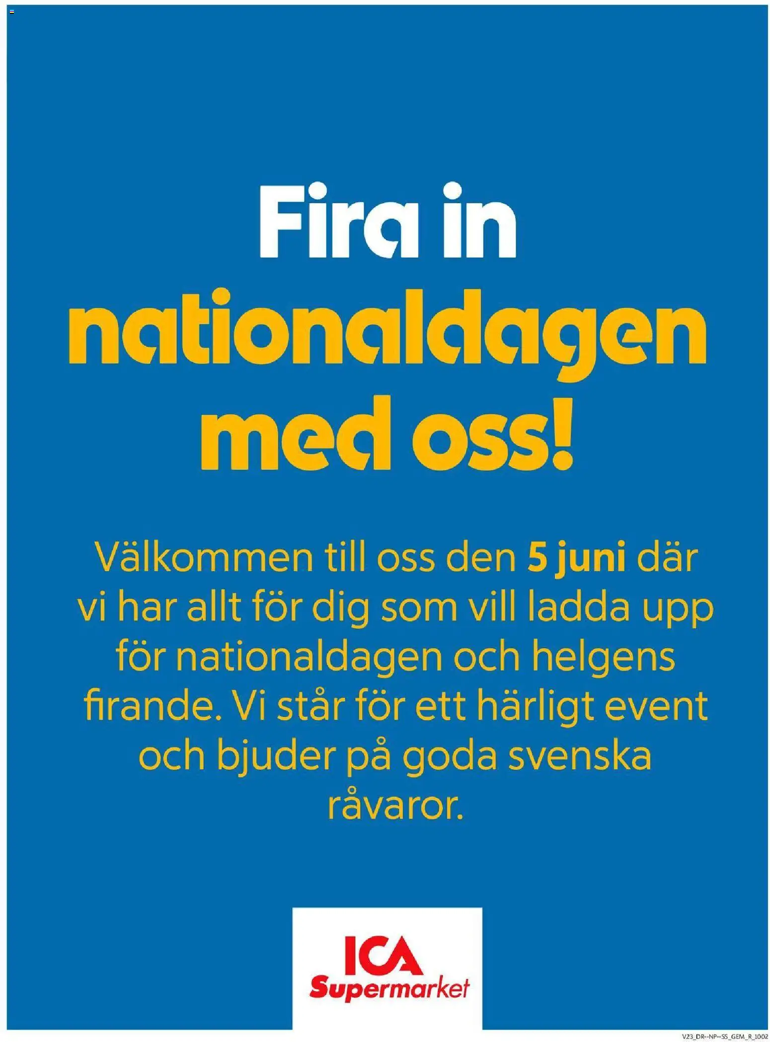 ICA Supermarket reklamblad aktuell från 01.06.2026 | Sida: 7