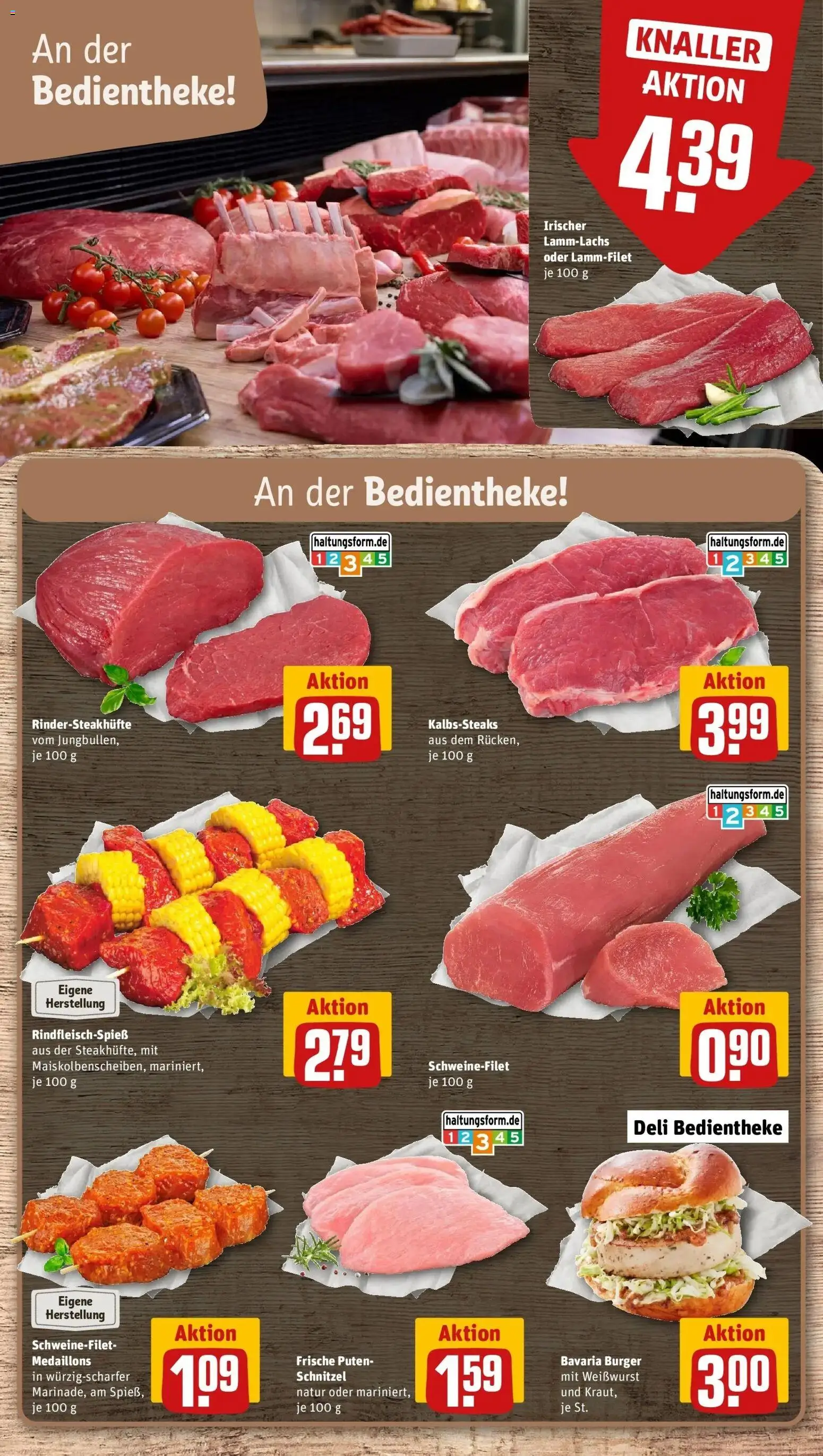 REWE Prospekt ab 14.09.2026 zum Blättern » Angebote | Seite: 6 | Produkte: Burger, Weißwurst, Schnitzel, Schweinefilet