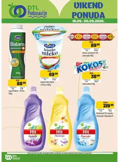 Podunavlje katalog Vikend ponuda - pregled Podunavlje kataloga - važi od 18.09.2026