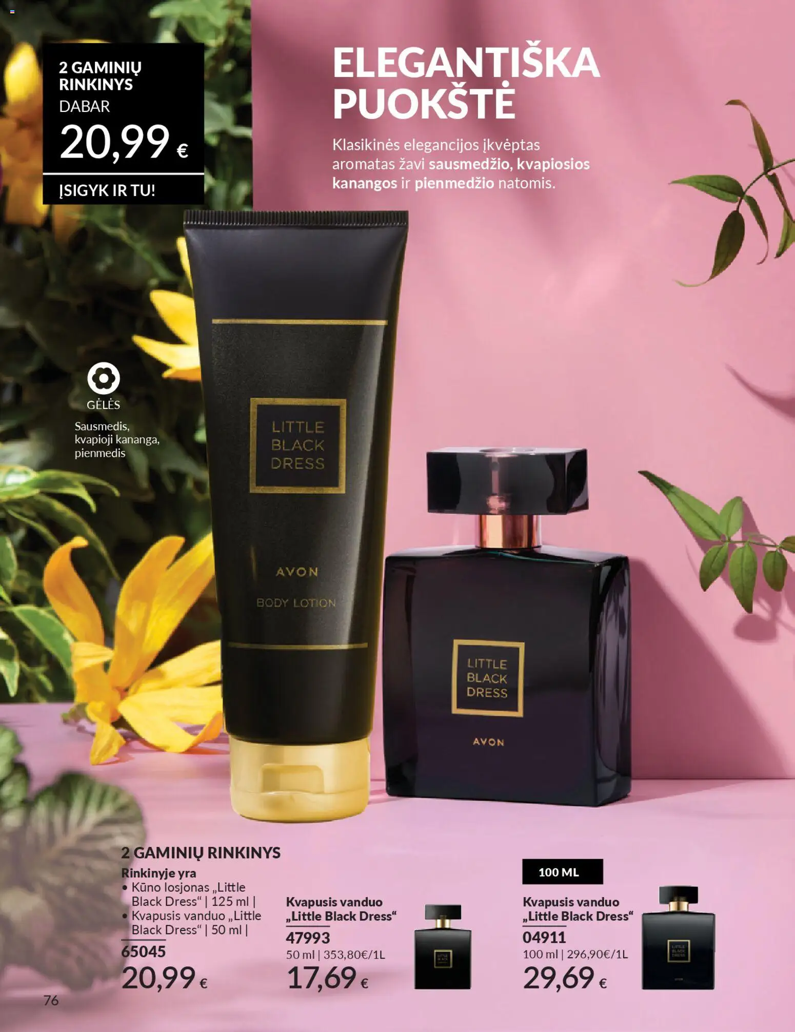 AVON akcijos nuo 2026.04.01 | Puslapis: 76 | Prekių: Kvapusis vanduo, Vanduo