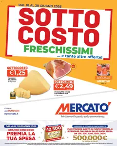 Anteprima del volantino Mercatò volantino valido a partire dal 18.06.2026