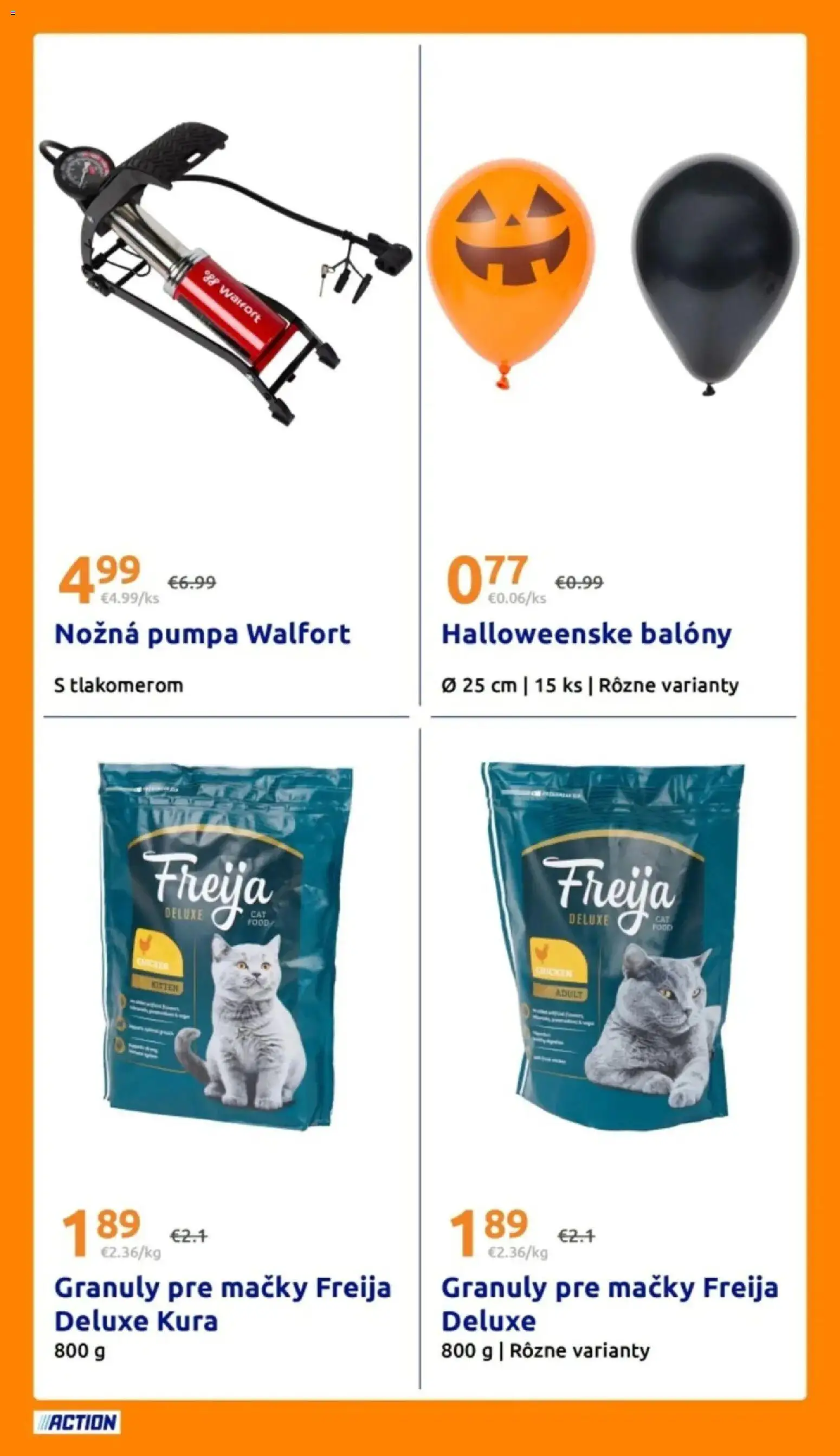 Nové Action akcie – leták je platný od 21.10.2026 | Strana: 27 | Produkty: Pumpa