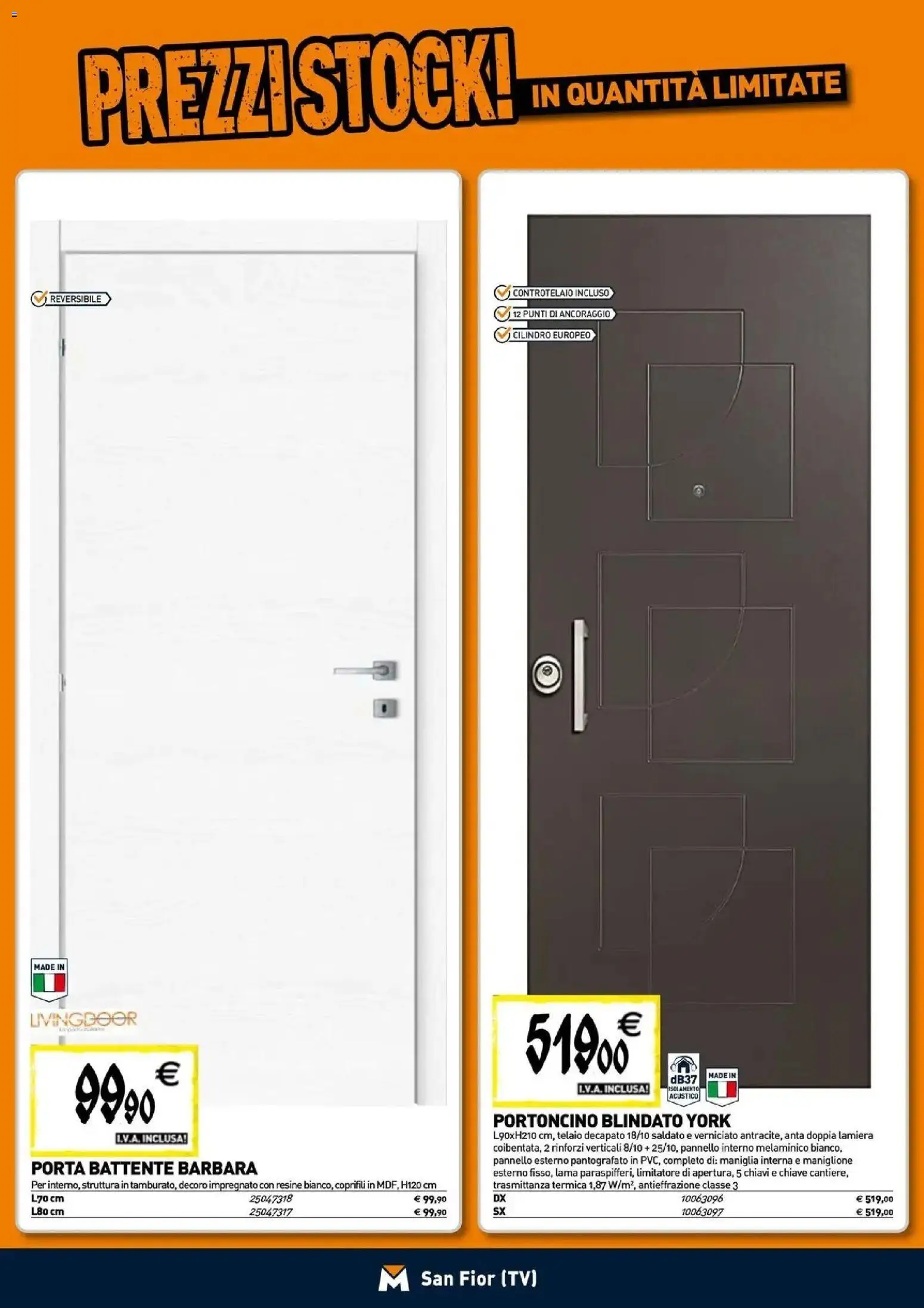 Nuovo TECNOMAT - Straordinari prezzi stock! dal 24/09/2026 > offerte anteprima 🛍️ | Pagina: 11 | Prodotti: Porta, TV