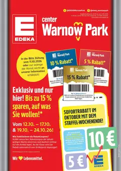 Edeka Prospekt Rostock ab 12.10.2026 gültig