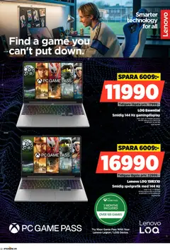 Power erbjudanden - Förhandsvisning av reklamblad från butik Power aktuell från 24/09/2026 | Sida: 30 | Produkter: PC, Xbox
