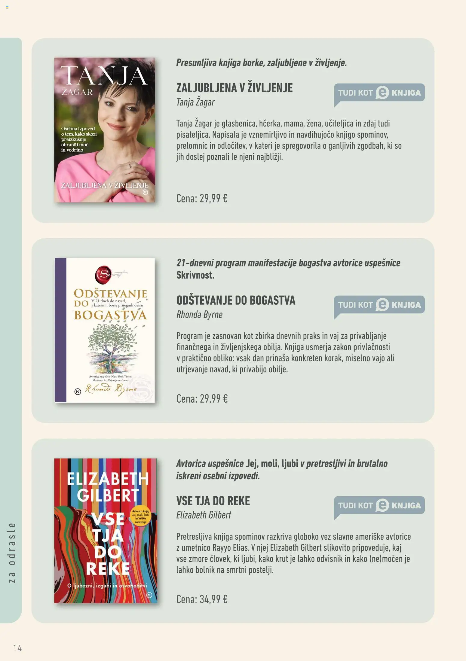Novi Mladinska Knjiga katalog ponudbe – veljaven od 01.08.2026 | Stran: 14 | Izdelki: Knjiga