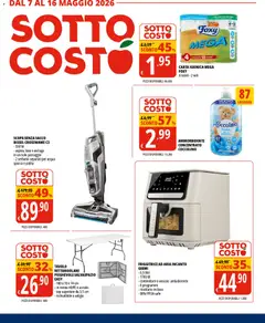 Anteprima del volantino Tigros volantino valido a partire dal 07.05.2026 | Pagina: 7 | Prodotti: Friggitrice ad aria, Carta igienica, Acqua, Friggitrice