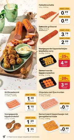 Bon Ap folder/publicité - Voorbeeld van een folder van Bon Ap, geldig van 29.04.2026 | Pagina: 6 | Producten: Chipolata, Schaal