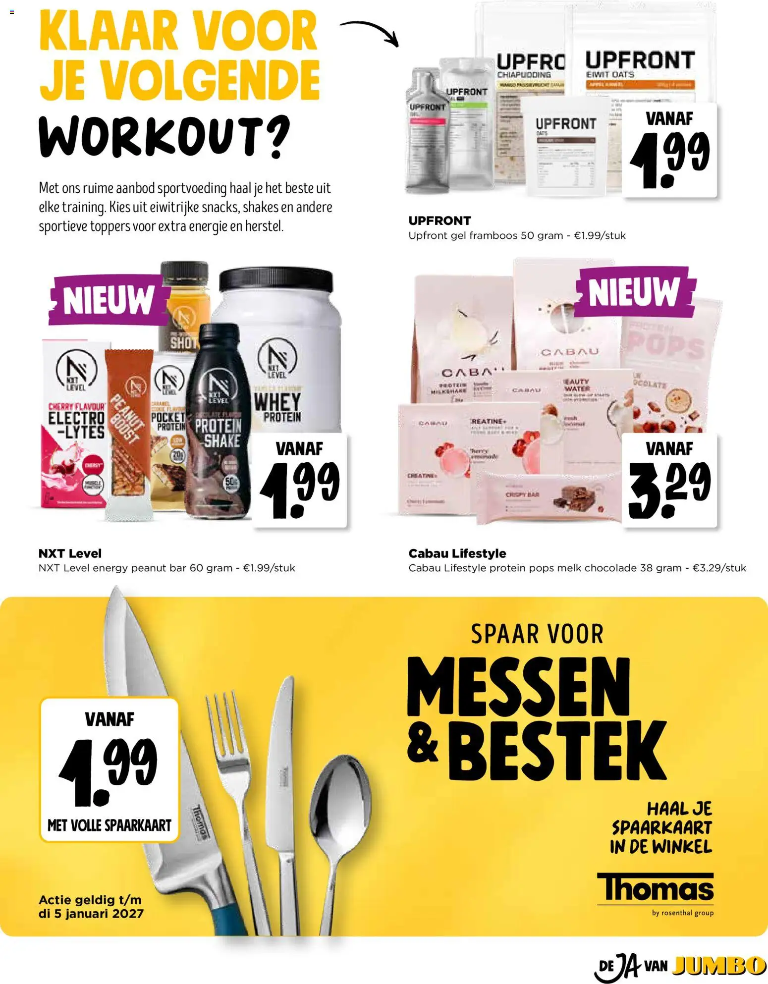 {H1} | Pagina: 19 | Producten: Whey, Gel, Melk, Chocolade