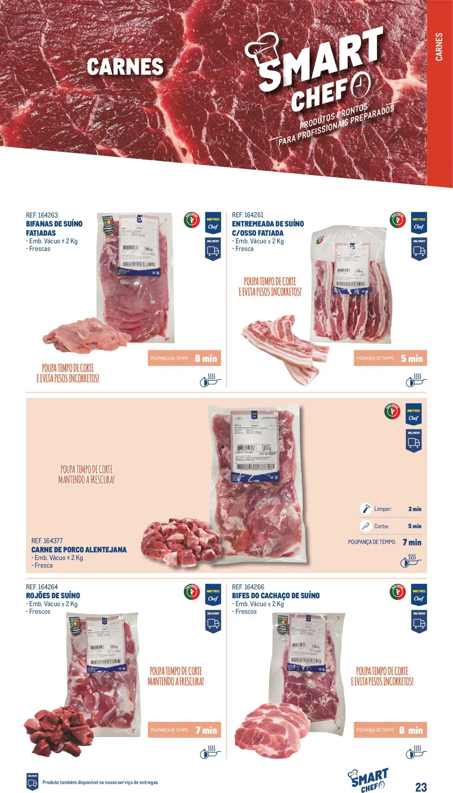 Makro Especial Smart Chef │ válido de 24/07/2026 | Página: 23 | Produtos: Carne de porco, Carne, Pesos