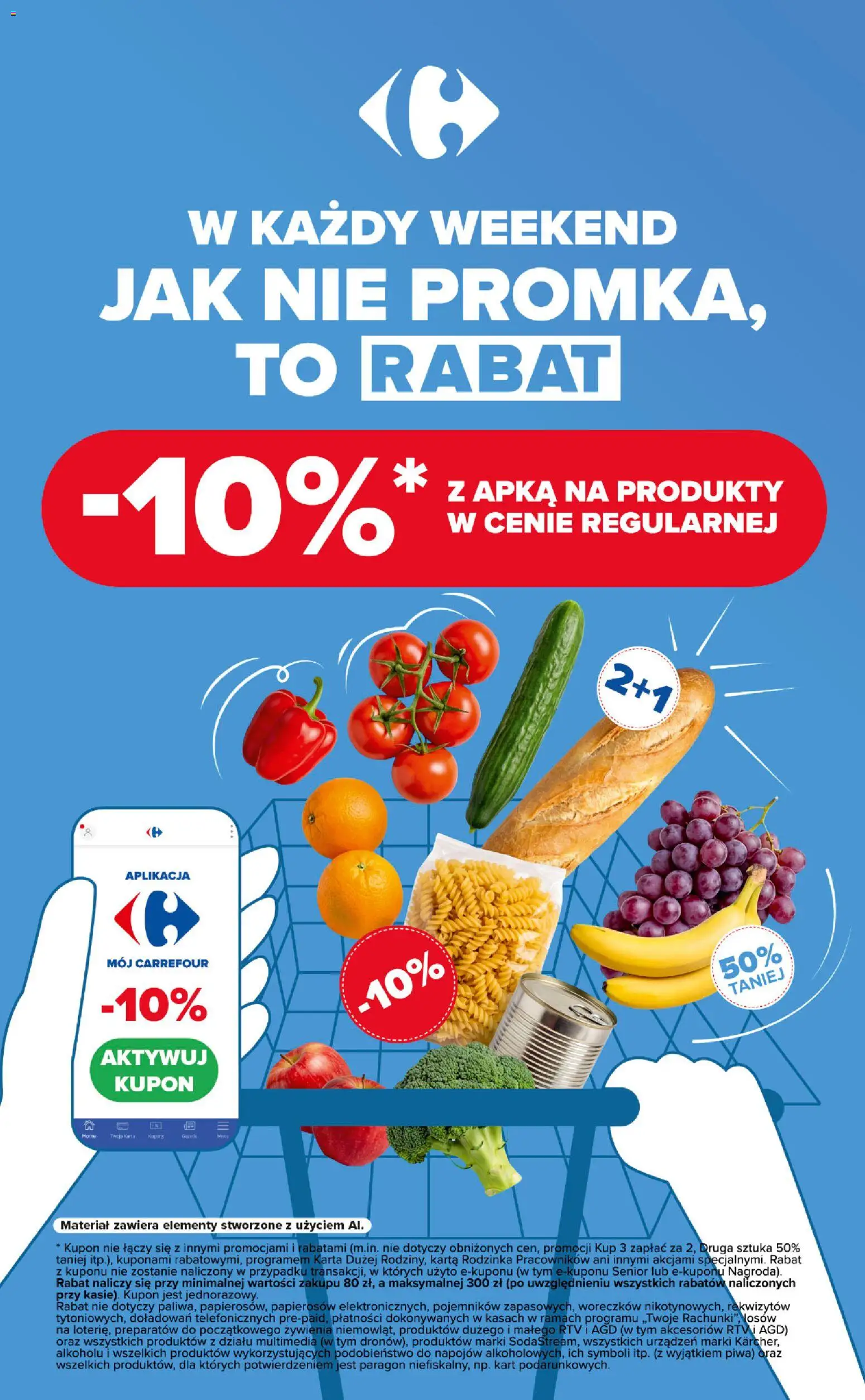 Carrefour gazetka - Weekend okazji od 06.08.2026 | Strona: 11 | Produkty: Karta