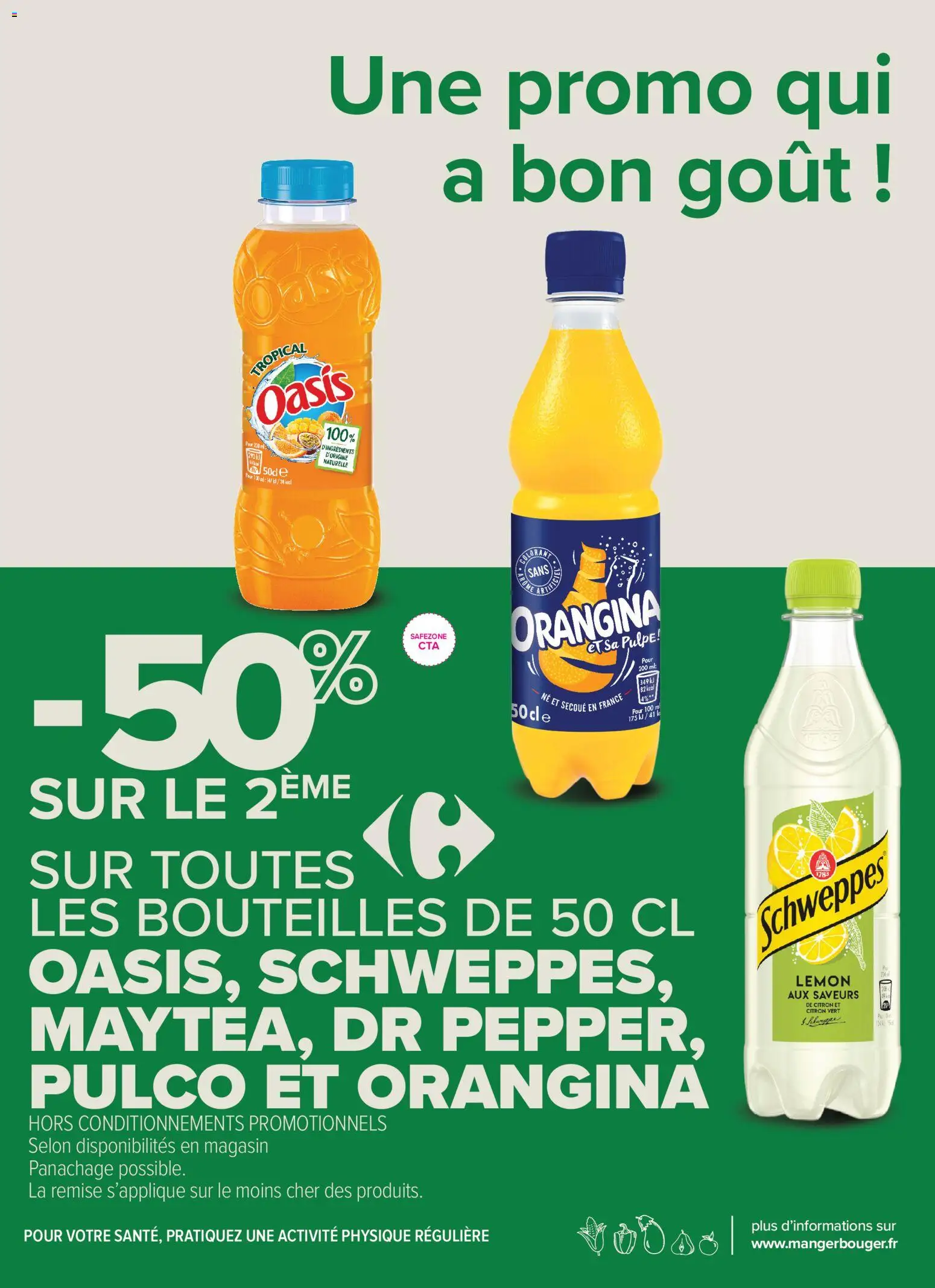 {H1} | Page: 11 | Produits: Orangina, Citron, Citron vert, Oasis tropical