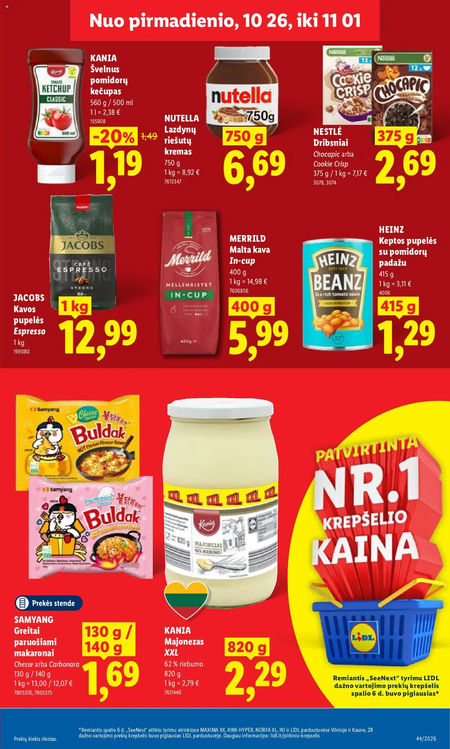 LIDL akcijos nuo 2026.10.26 | Puslapis: 17