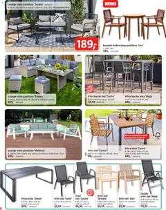 Bauhaus katalog akcije – veljaven od 29.04.2026 | Stran: 8 | Izdelki: Vrtna garnitura, Blazina, Miza, Stol
