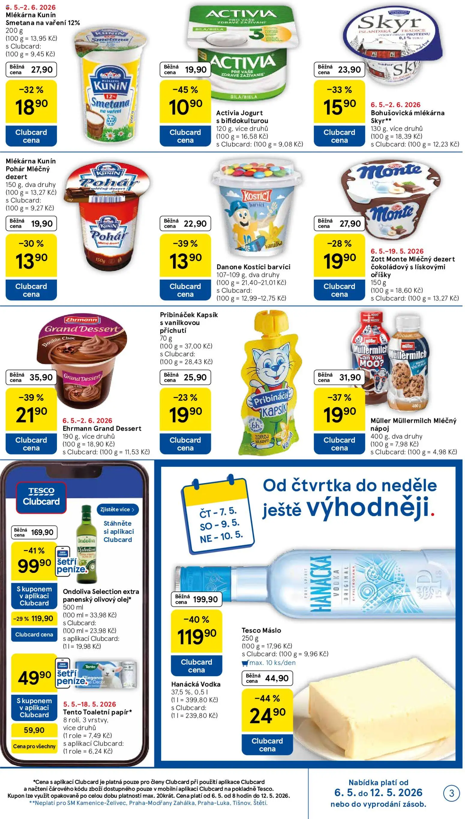 Tesco leták - Supermarket od 06.05.2026 | Strana: 3