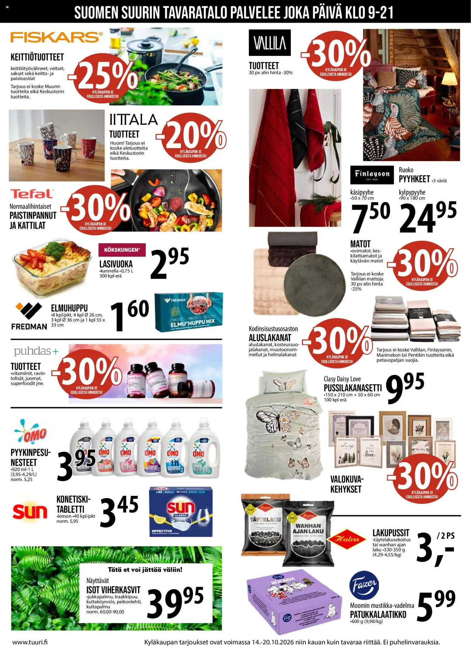 Tuuri tarjoukset – voimassa 14/10/2026 alkaen | Sivu: 9