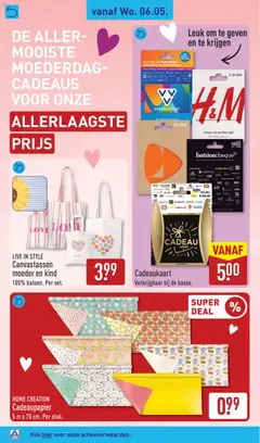 Aldi folder week 19 - Voorbeeld van een folder van Aldi, geldig van 04.05.2026 | Pagina: 50 | Producten: Kaart