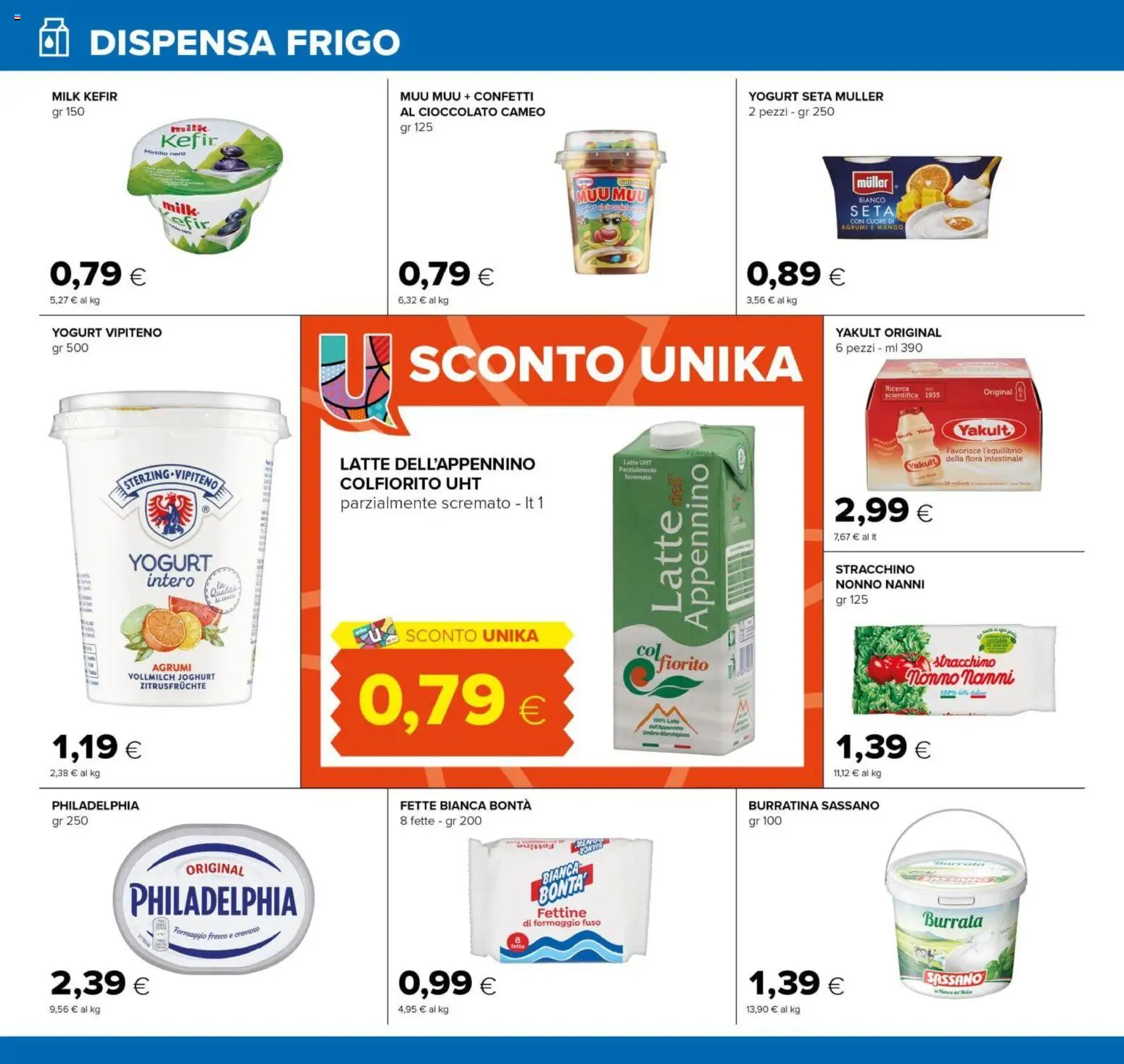 Volantino Tigre del 25/09/2026 | Pagina: 10 | Prodotti: Kefir, Latte, Agrumi, Burrata