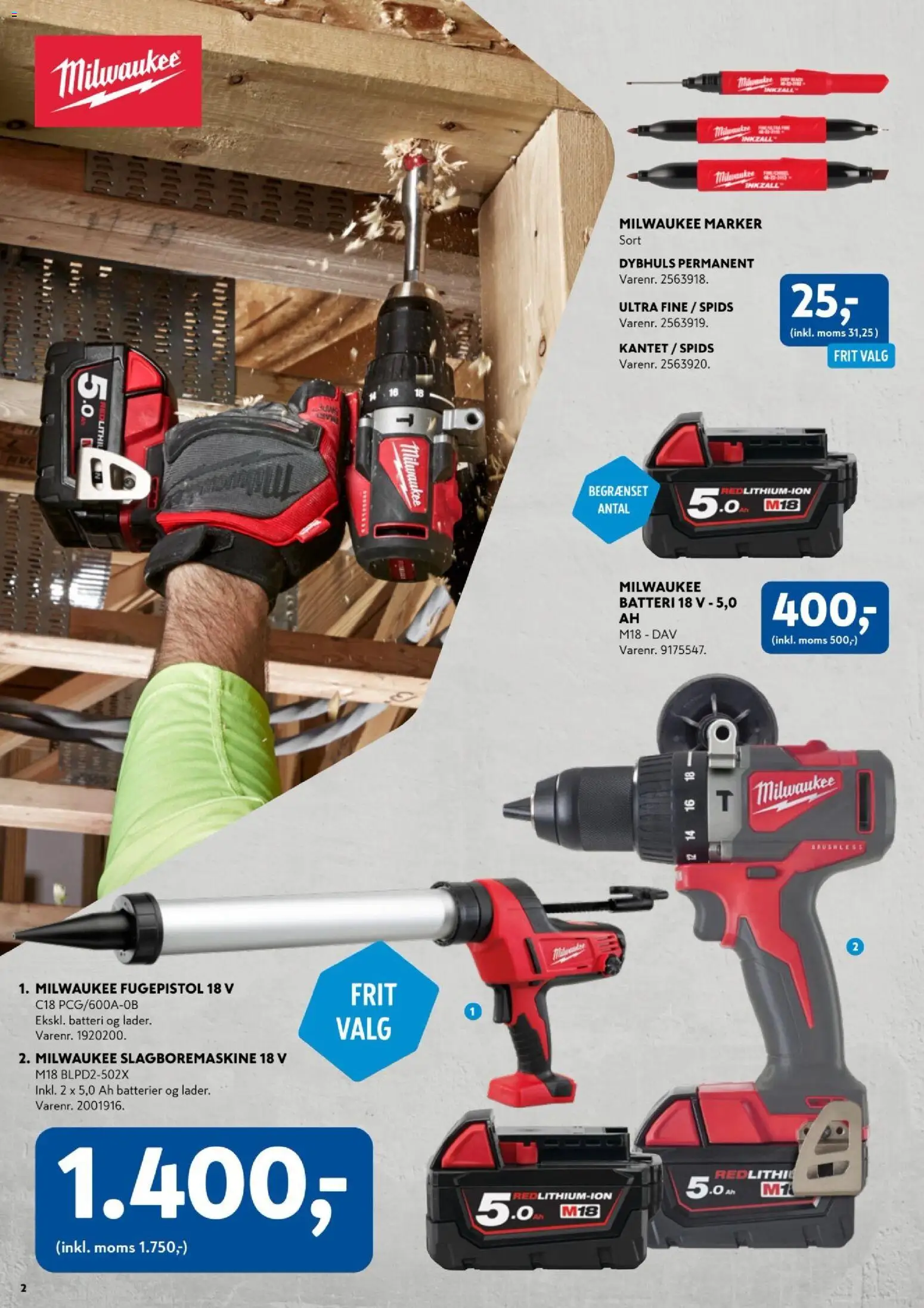 Davidsen tilbudsavis – gyldig fra 20/08/2026 | Side: 2 | Produkter: Batterier, Batteri