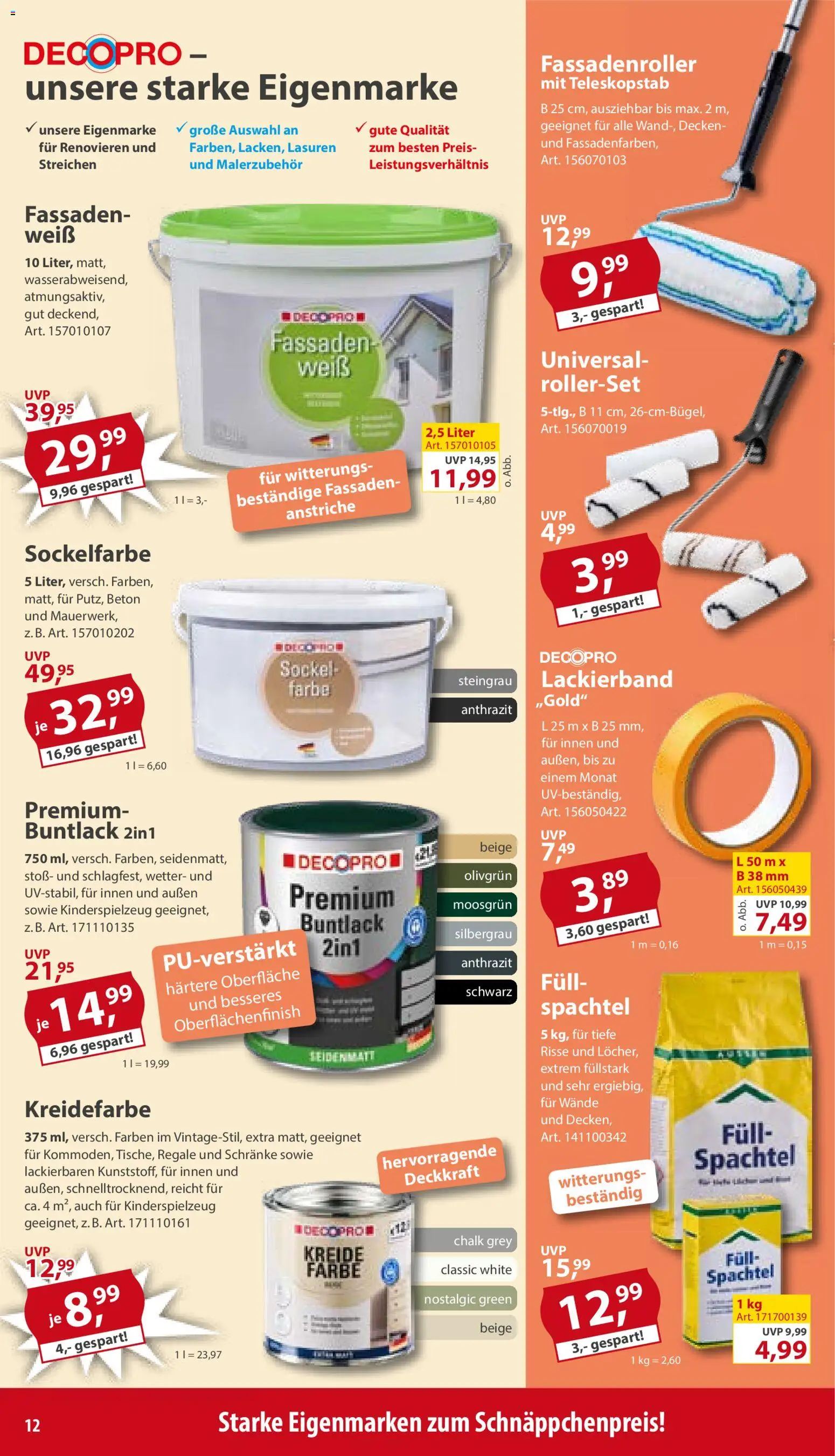 Sonderpreis Baumarkt Prospekt – gültig ab 18.07.2026 | Seite: 12