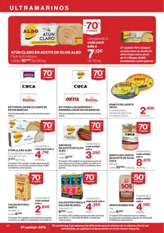 Vista previa Hipercor catálogo válido desde el 04.06.2026 | Página: 22 | Productos: Arroz, Aceite de oliva, Aceite de girasol, Anchoa