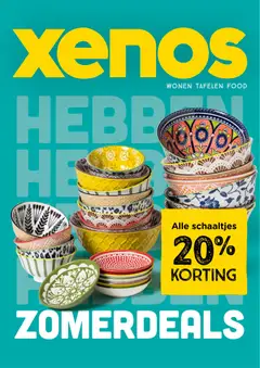Xenos folder - Voorbeeld van een folder van Xenos, geldig van 08.06.2026