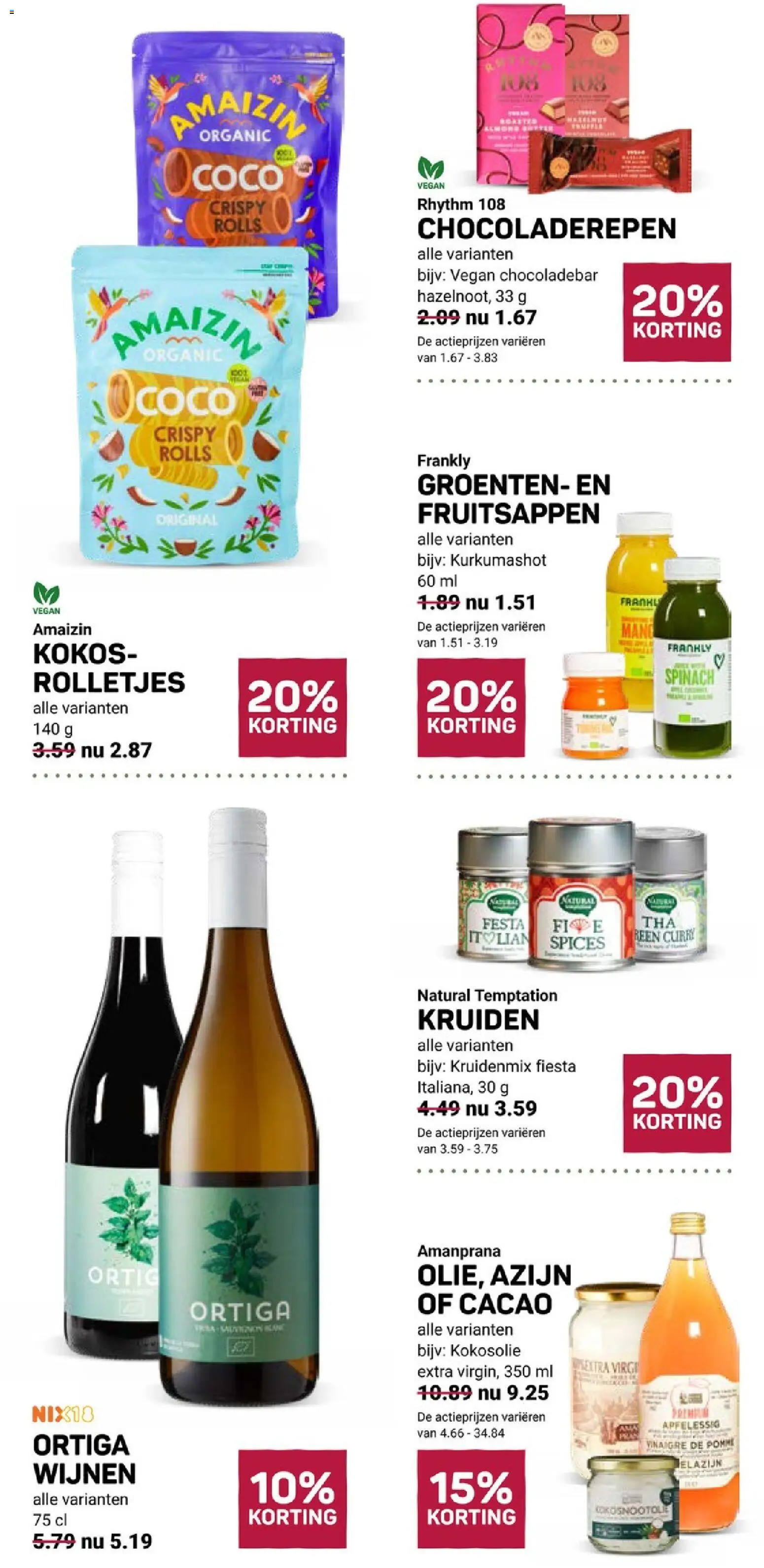 {H1} | Pagina: 8 | Producten: Kruiden, Mand, Groenten, Azijn
