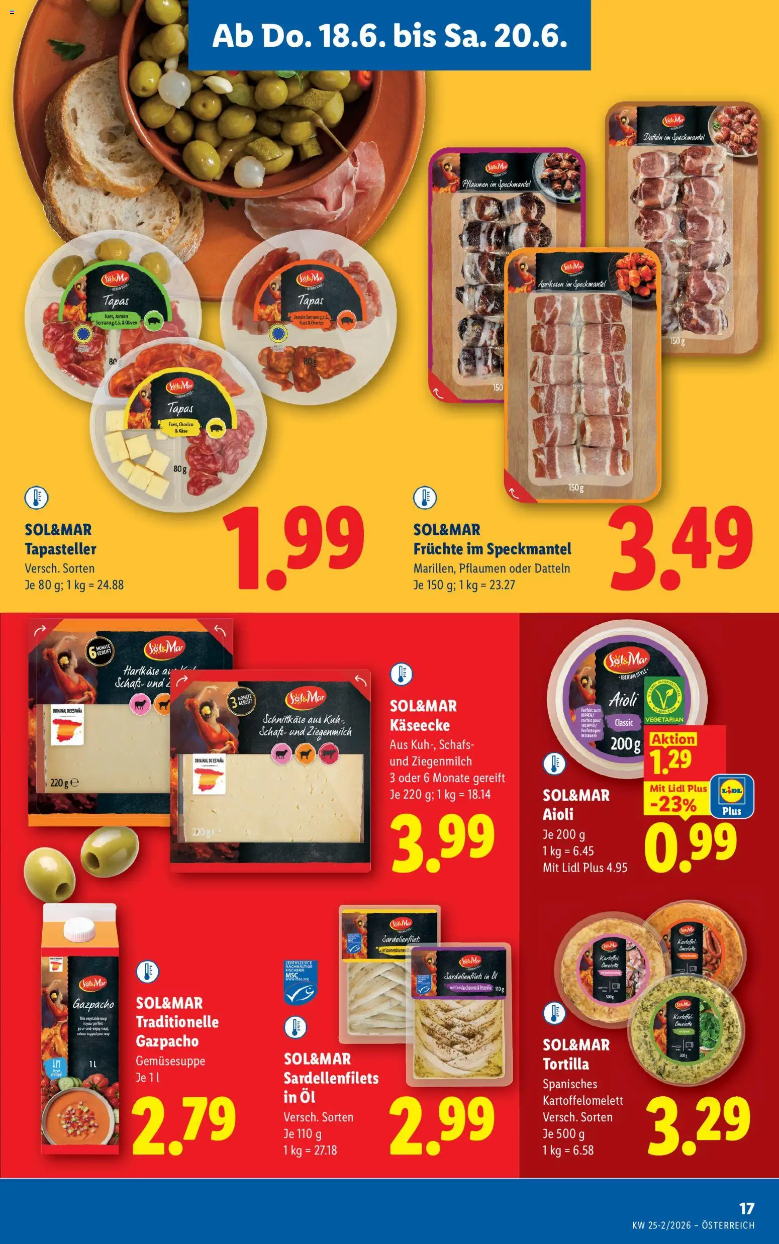 Lidl Flugblatt gültig ab 18.06.2026 | Seite: 21 | Produkte: Petersilie, Szeder, Käse, Öl