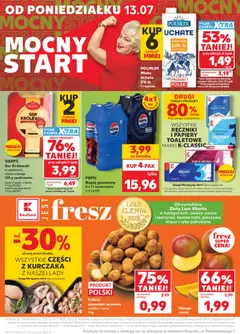 Náhled letáku Kaufland Polsko leták od 09.07.2026 | Strana: 80 | Produkty: Mango, Mléko, Pepsi, Ryby
