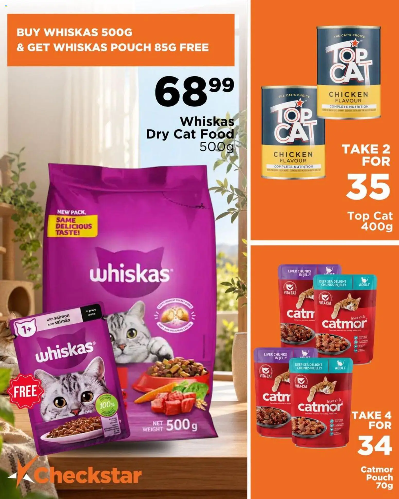 New Check Star catalogue – valid from 23/10/2026 | Page: 3 | Products: Liver, Chicken, Gravy, Cat food