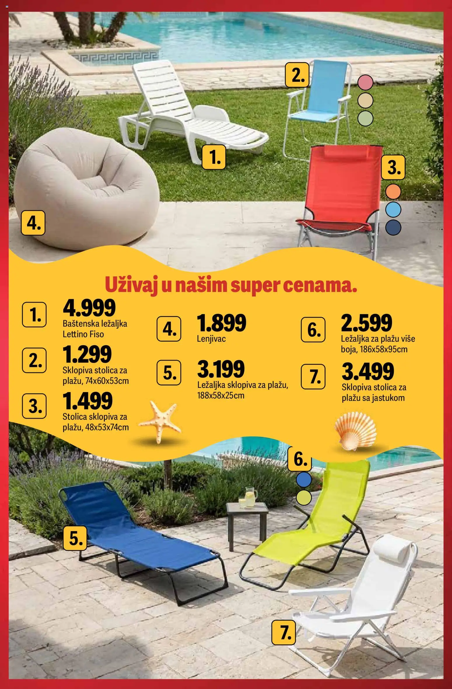 Mega Maxi katalog - važi od 28.05.2026 | Strana: 16 | Proizvode: Ležaljka, Stolica