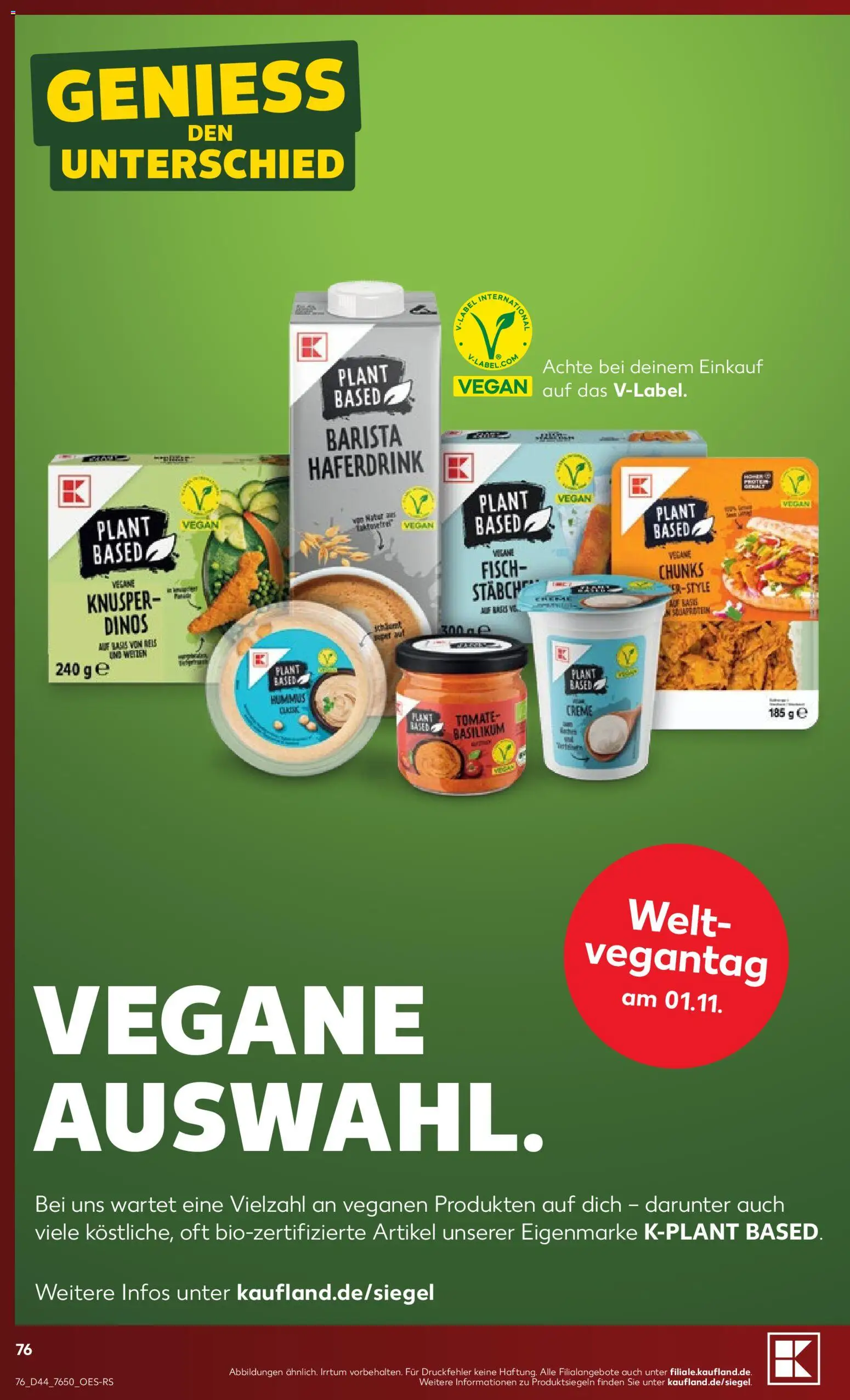 {H1} | Pagina: 76 | Producten: Hummus, Crème
