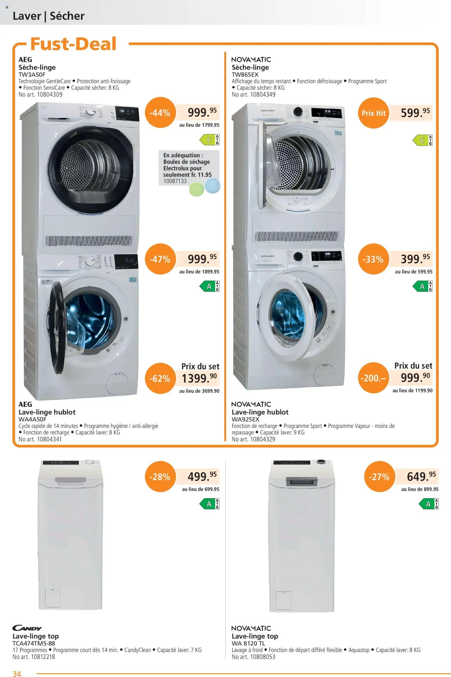 Fust aktionen FR – gültig ab 01.05.2026 | Seite: 34 | Produkte: Top