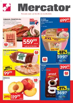 Mercator katalog - pregled Mercator kataloga - važi od 06.08.2026