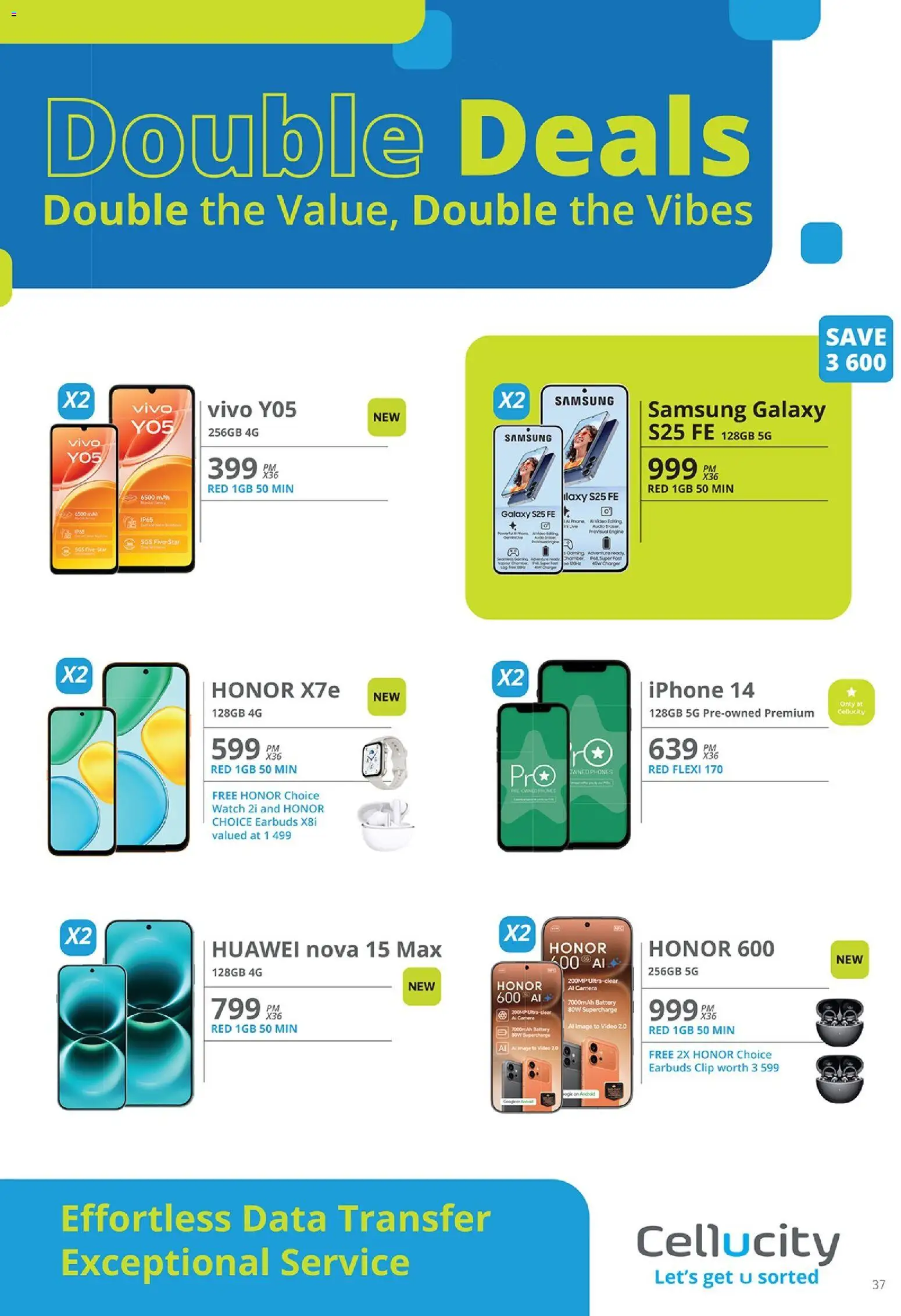 New Cellucity catalogue – valid from 07/07/2026 | Page: 37 | Products: Data, Watch, Earbuds, Battery