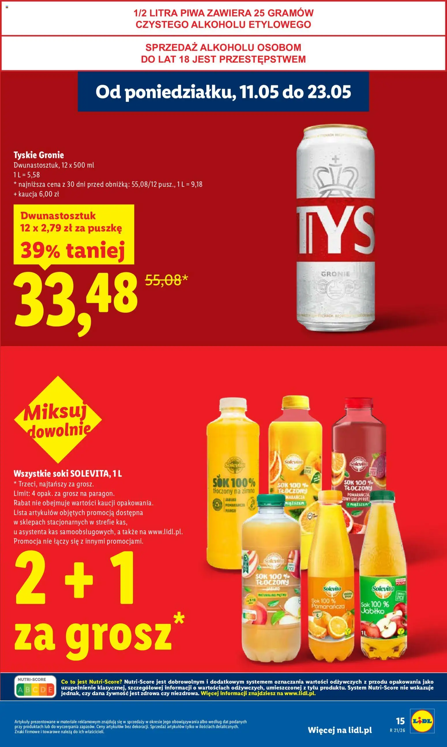 Lidl gazetka od 18.05.2026 | Strona: 15