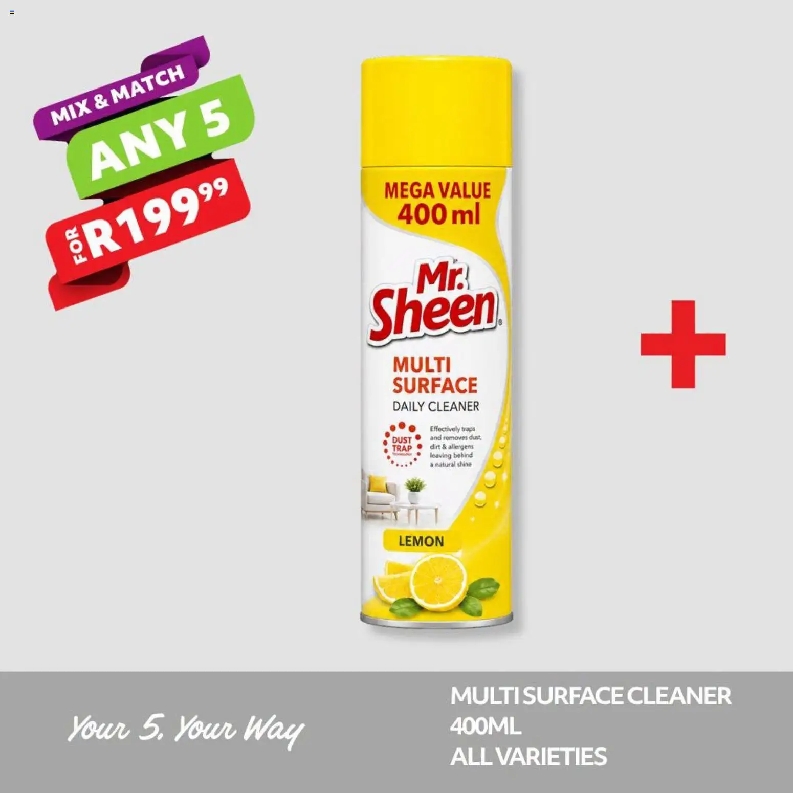 New Crazy Plastics catalogue – valid from 25/08/2026 | Page: 5 | Products: Surface cleaner, Lemon