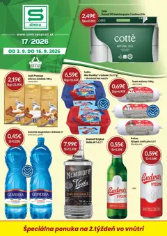 Sintra leták platný od 03.09.2026