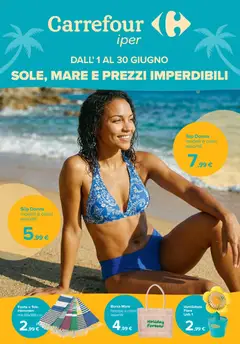 Anteprima del volantino Carrefour volantino Iper - Mare valido a partire dal 01.06.2026