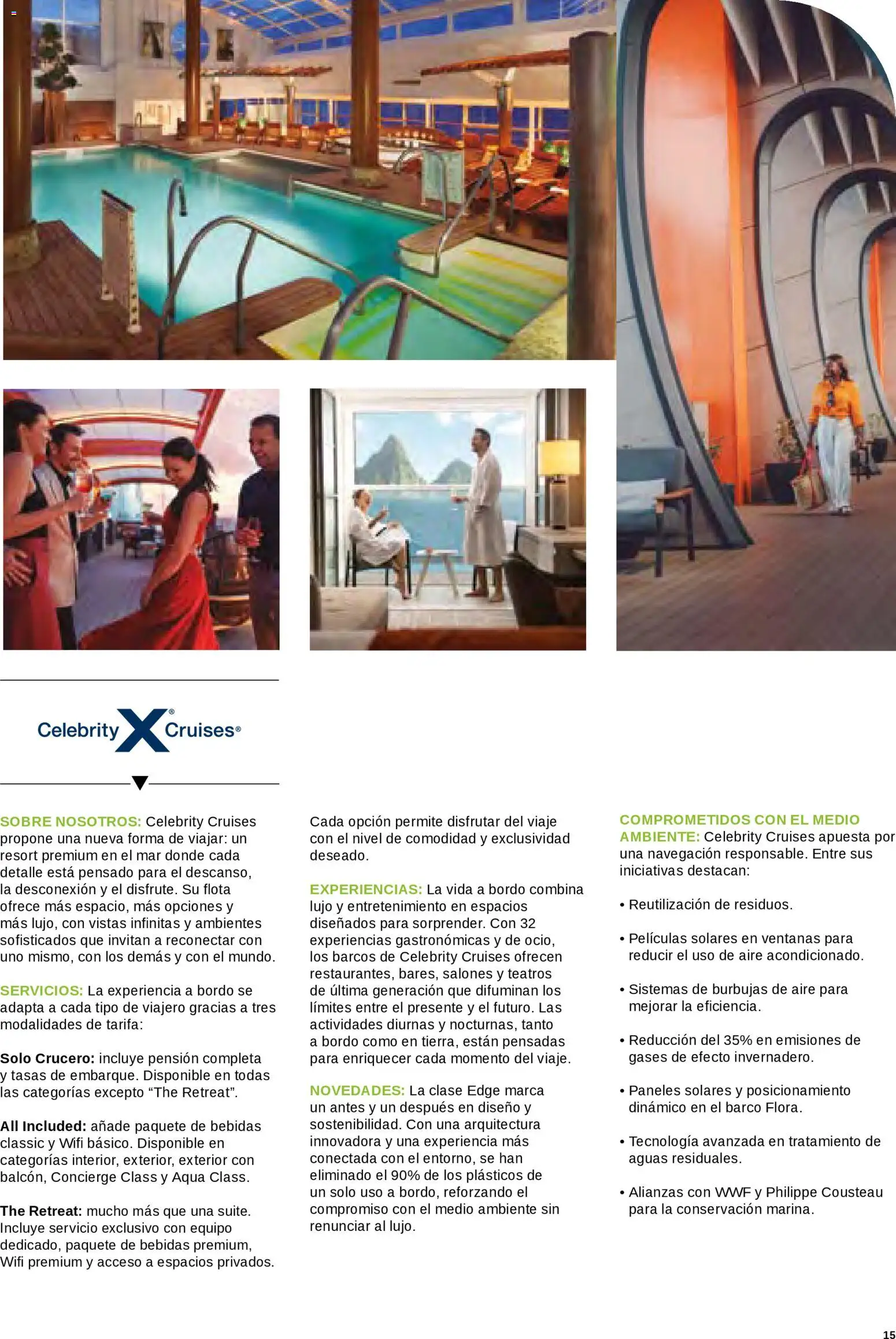 Viajes El Corte Inglés Cruceros marítimos │ válido desde el 01/01/2026 | Página: 16 | Productos: Bebidas, Navegación