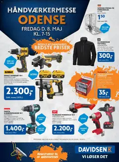 Davidsen - Håndværkermesse Odense gyldig fra 08.05.2026