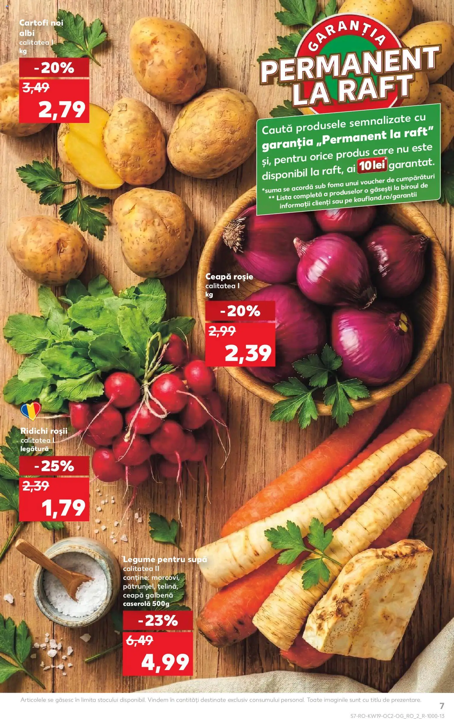 Noul catalog Kaufland – valabil de la 06.05.2026 | Pagină: 7 | Produse: Raft, Cartofi, Ceapă, Legume