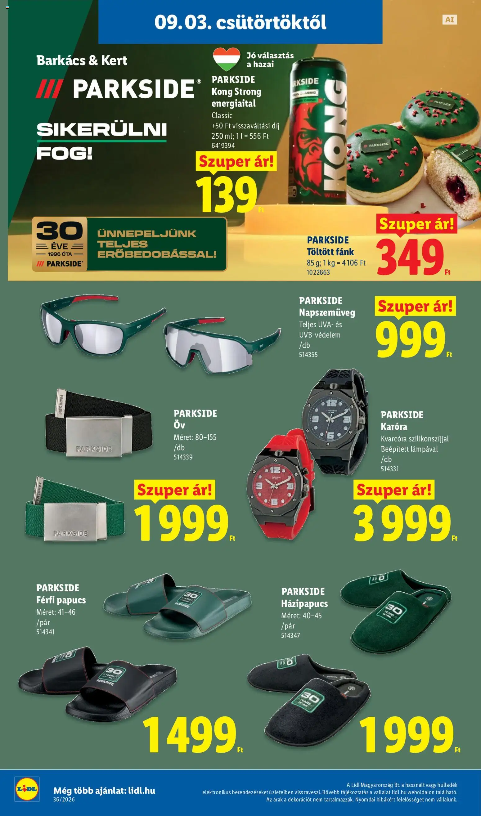 Lidl akciós ujság - amely érvényes a következő dátumtól: 2026.09.03. | Oldal: 28