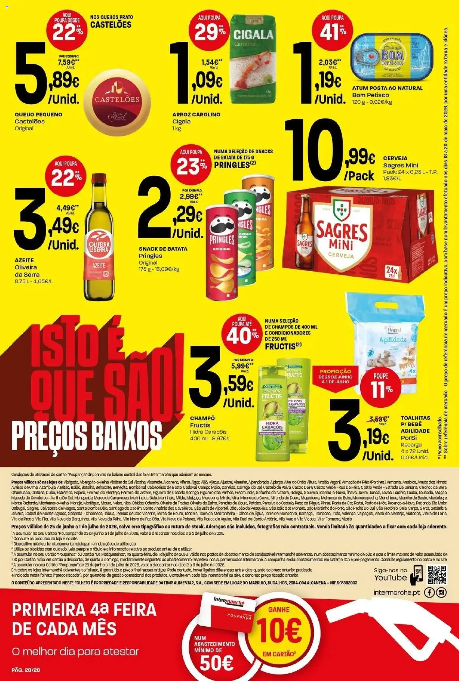 Intermarché - Isto é que são preços BAIXOS │ válido de 25/06/2026 | Página: 28