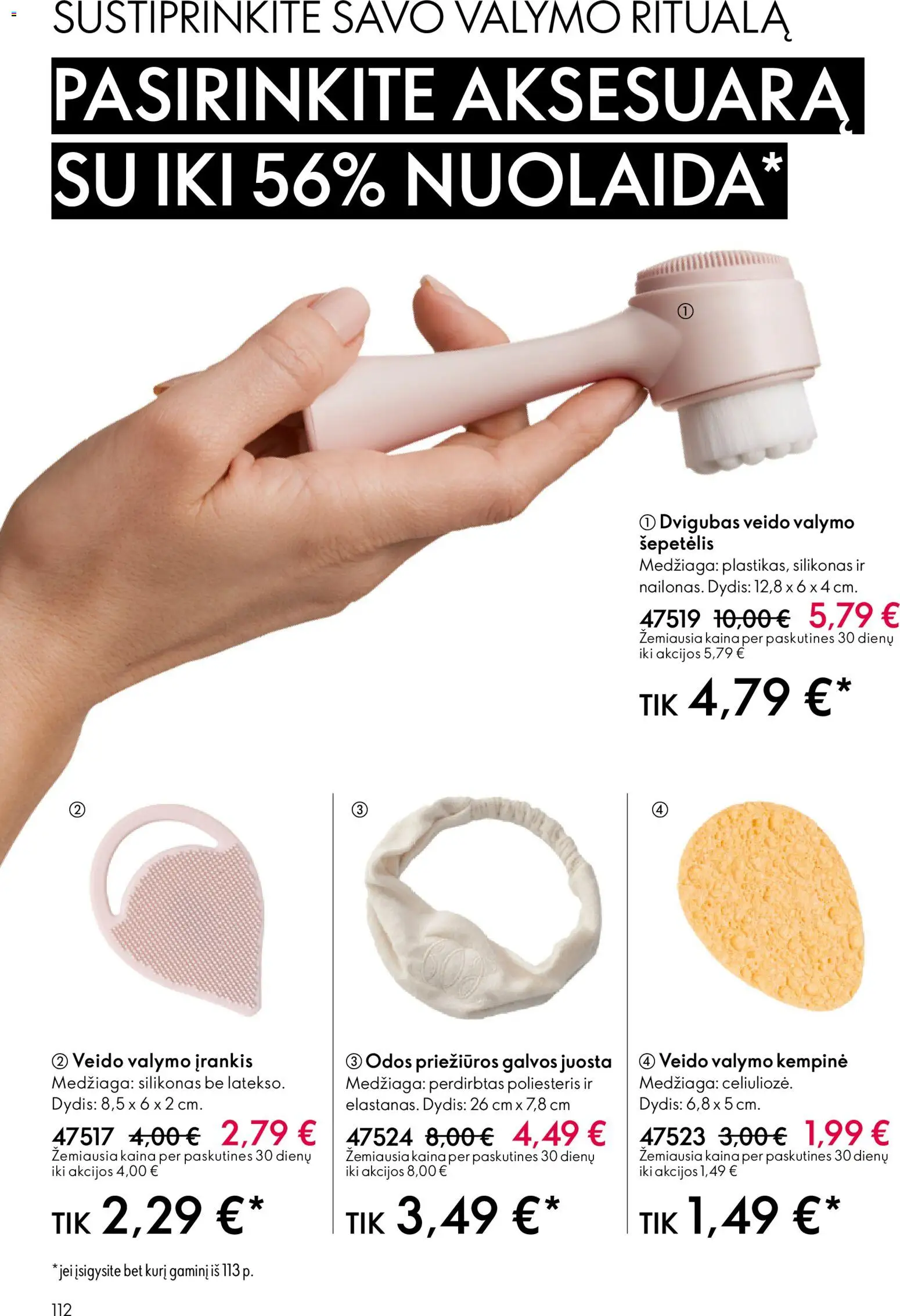 Oriflame akcijos nuo 13.05.2026 | Puslapis: 112 | Prekių: Šepetėlis