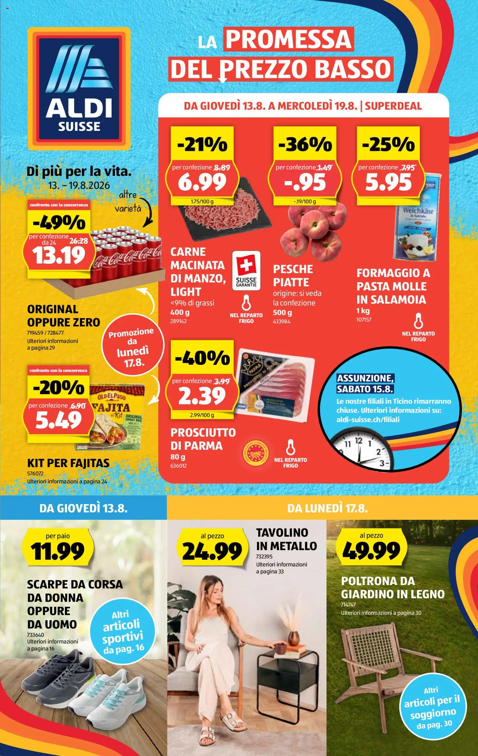 Aldi aktionen IT – gültig ab 13.08.2026 | Seite: 1 | Produkte: Pasta